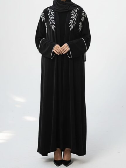 Beads embroidery Abaya | Wholesale & Custom Orders